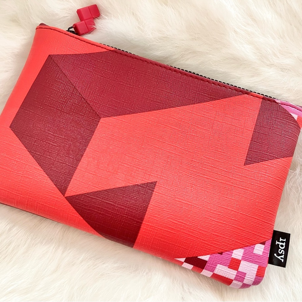 Tetris Ipsy Cosmetic Beauty Make Up Bag Zipper Pouch, Women, Used, Like New